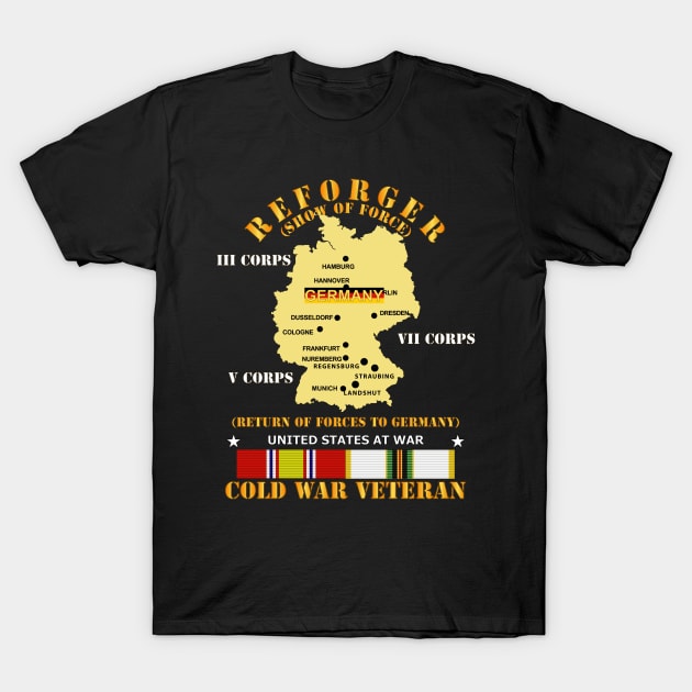 Reforger - Show of Force T-Shirt by twix123844